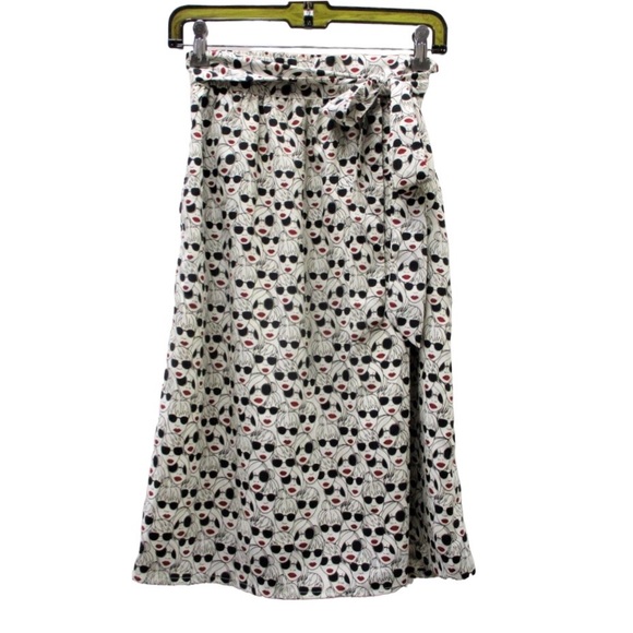 Anthropologie Dresses & Skirts - Anthropologie Porridge Artsy Deco MIDI Getaway Skirt